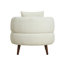 Fauteuil d'appoint moderne en chenille avec repose-pieds pour salle d'étude et de détente-1755131746