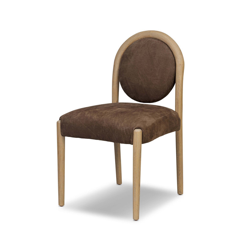 Prentiss Dining Chair-Nubuck Cigar, Nubuck Cigar