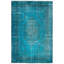 Tapis unique en laine noué à la main nouvel âge de 6 pi 9 po x 10 pi 3 po Ozbourn