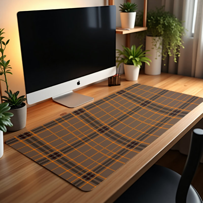 Polyester Desk Pad, 14.4x12.1
