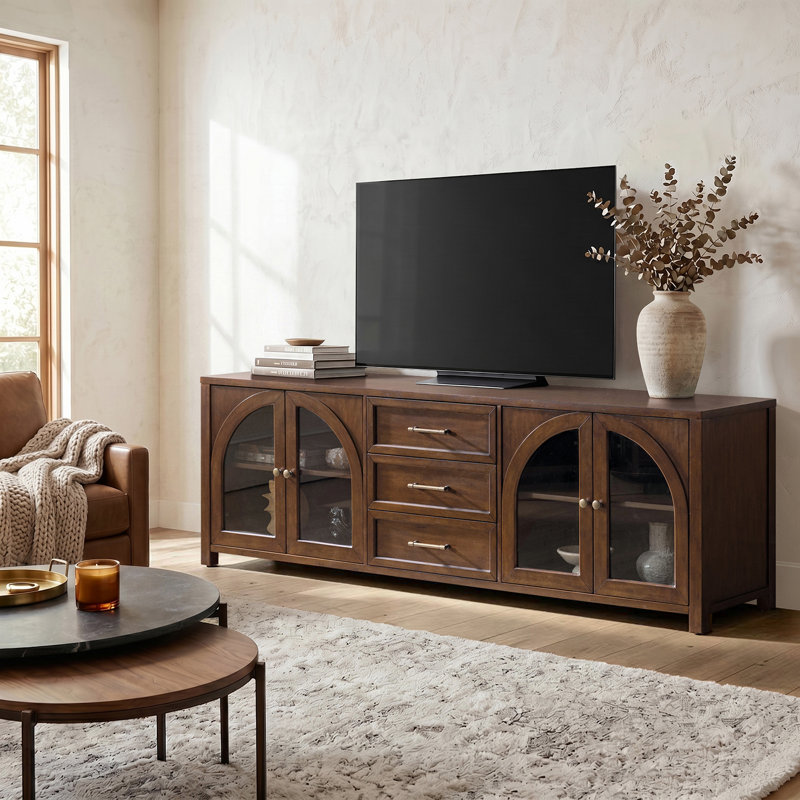 Meuble télé Raymona, Noyer
