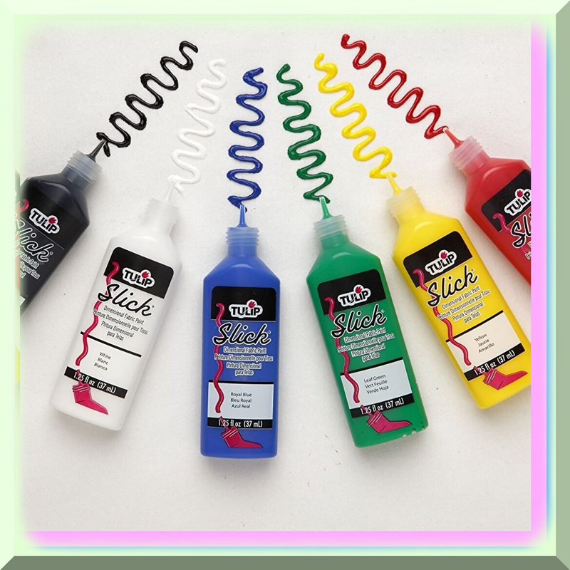 Vibrant Fabric Paint Set 20 Pack