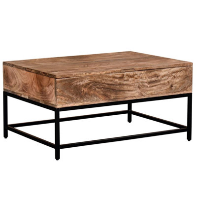 Haddon Lift Top Coffee Table by Union Rustic