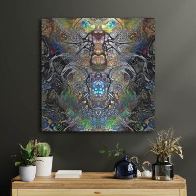 Bungalow Rose 'Mutation' by Pedro Gavidia, Metal Wall Art,