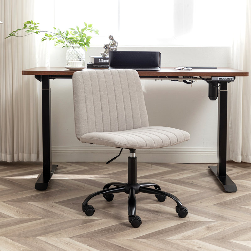 Fabric Swivel Office Chair, Gray