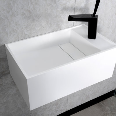 Toprise Cornelius 11.8'' Rectangular Bathroom Sink
