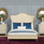 Caracole Classic Upholstered Wingback Bed-21609232