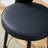360 ° Rotatable Bar Chair.Modern PU Comfortable Upholstered Bar Chair With Smooth And Beautiful Black Metal Legs For Dining Room, Kitchen, Terrace And Guest Office Chair.Set Of 2.W1151P153939-1039597184