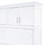 Lit double pleine grandeur avec armoires - Confortable et peu encombrant pour tout mur de maison dans une chambre d'amis de bureau pratique, meubles-1623024-1623025