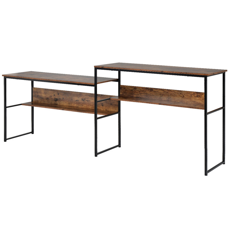 Metal Base Writing Desk