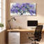 Ensemble de 1 tableau mural sur toile représentant un arbre en fleurs-1800372789
