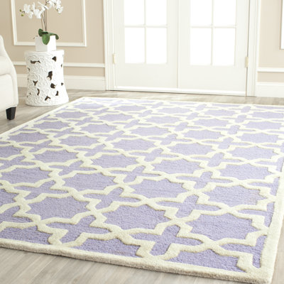 Lorelai Rectangle 183 cm x 274 cm Geometric Wool Hand Woven Area Rug