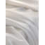 Rideaux semi-transparents avec œillets White Crown - Habillage de fenêtre pour chambre à coucher / salon