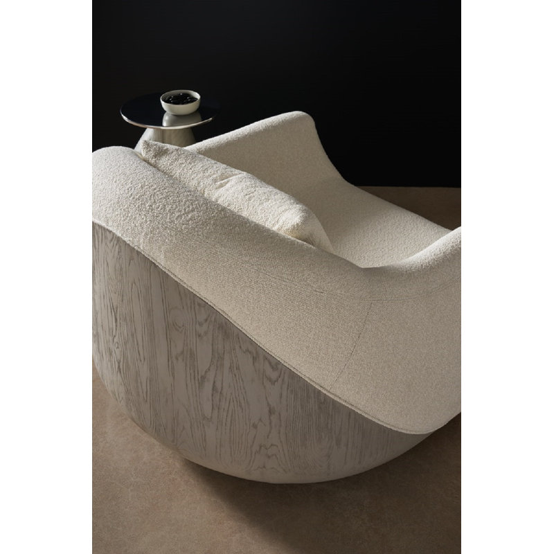Serenity Linen Swivel Armchair