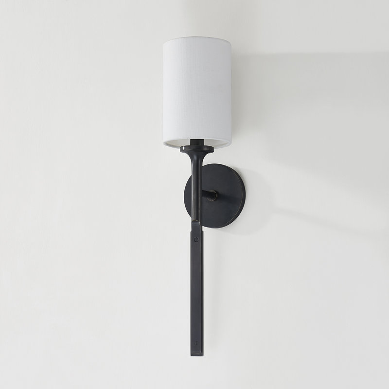Brewster 1 Light Wall Sconce, Old Bronze