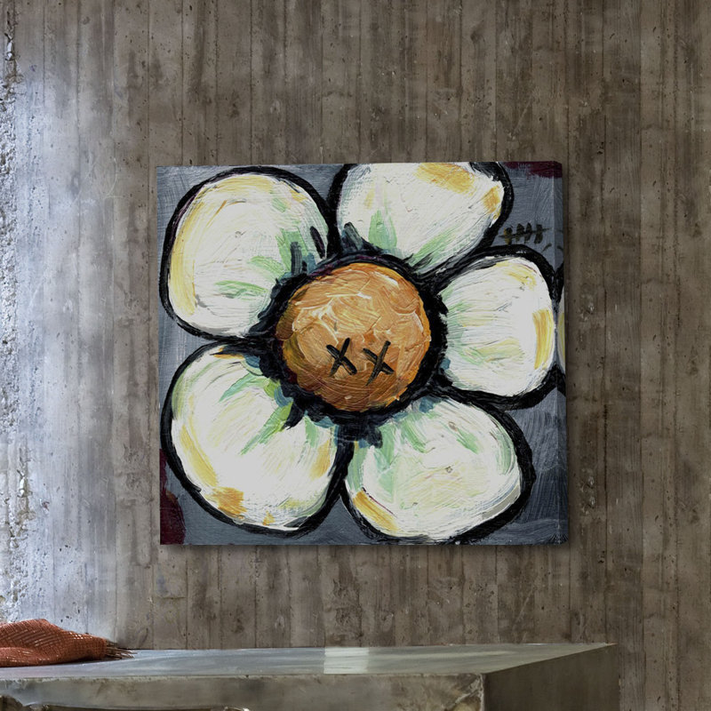 « xx fleur » par tori campisi, reproduction d’art sur toile tendue, H 48 po x l 48 po
