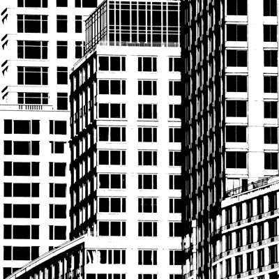 NYC In Pure B And W I by Jeff Pica - Wrapped Canvas Print