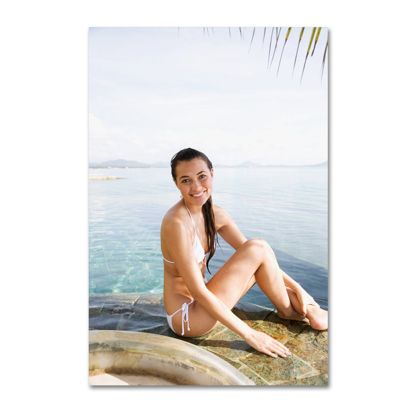 Ann «Woman 1», reproduction de photo sur toile tendue, H 24 po x l 16 po