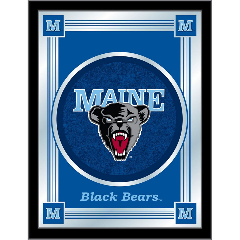 NCAA Logo Mirror, impression encadrée, Maine