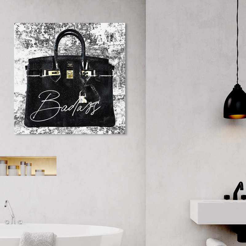 " Super Birkin Women Handbags ", Wrapped Canvas, 20" H x 20" W
