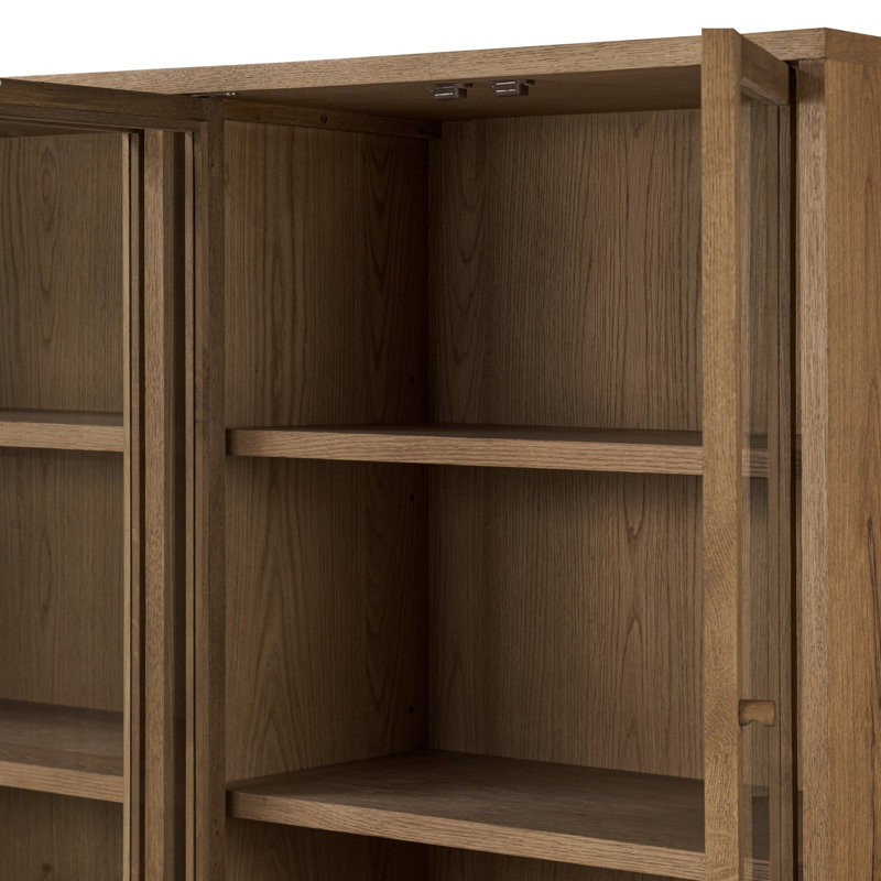 Bergstrom Display Cabinet, Light Brown