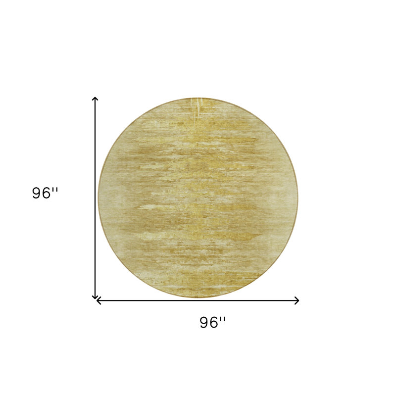 Tapis rond 8 po