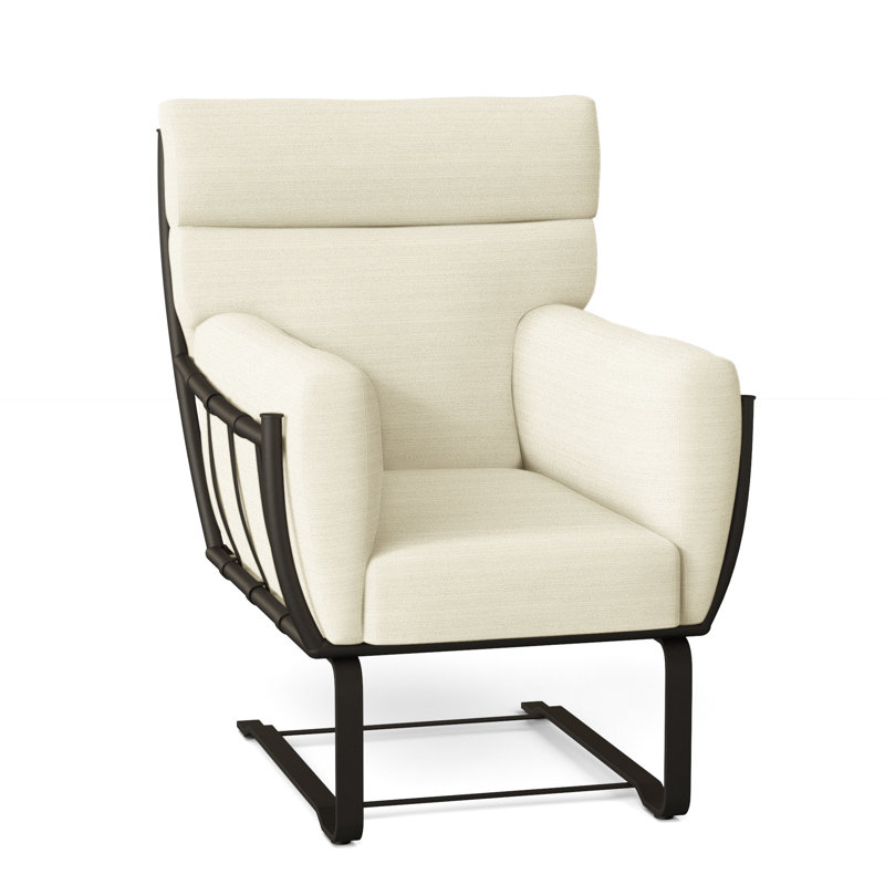 Majorca Patio Chair with Cushions, No Welt, Verona Mist