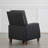 Bracking Upholstered Manual Push Back Recliner-1517759801