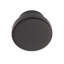 Bouton de meuble rond noir mat Ethan de 1-1/4 po de diamètre-53903164-112368671