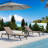 5-Position Adjustable Textilene Outdoor Chaise Lounge (Set of 2) -2023914307