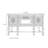 Retro Black Sideboard