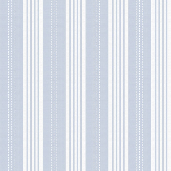 York Wallcoverings Peel & Stick Striped Wall Mural | Wayfair