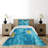 Bunny Farmhouse / Country Polyester Coverlet