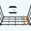 Breauna 185cm W Metal Log Rack