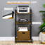 Caius 100.5cm H x 50cm W Steel Corner Bookcase