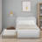 Upholstered Platform Bed With Trundle-891115245-891115234