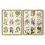 Antique I Grid I-Premium, reproduction encadrée - prêt à être accroché - aucun clou requis - aucun clou requis-1897431504-1897431506