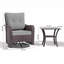 Ensemble de chaises pivotantes et rotatives Imalai-1454720261