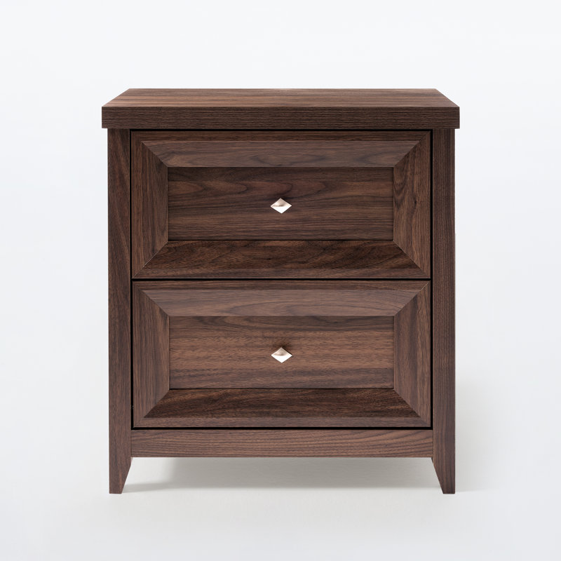 Table de chevet l 23 po Cleckheat, Brun acajou