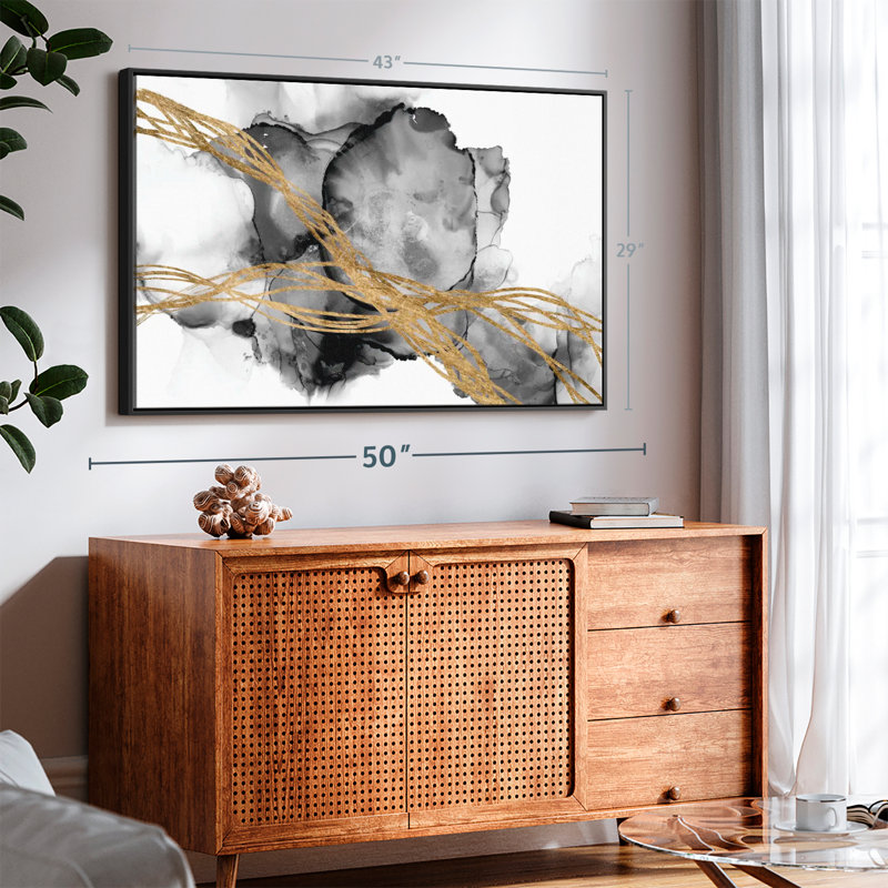 Matrix Undulation I Canvas Print, 29" H x 43" W