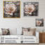 Rose et gris pivoines en fleurs III - pivoines, art mural-1404098092-1349452354