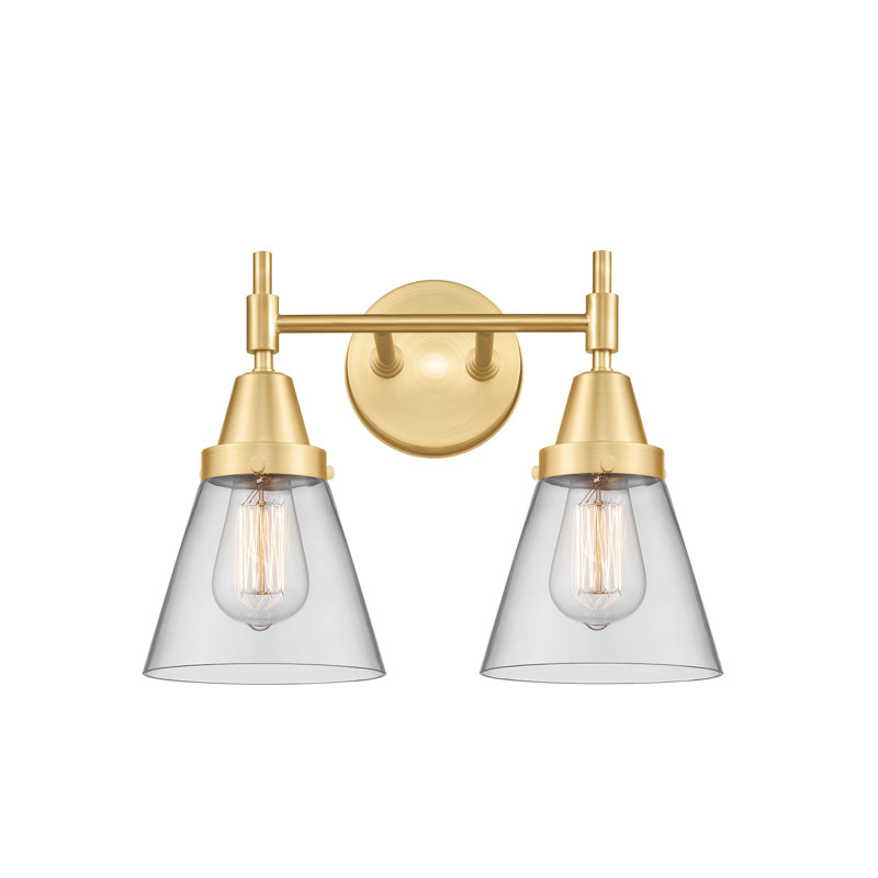 Shauna 2 - Light Vanity Light, LED, Yes, Seedy Glass