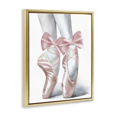 Ballet Pointe Shoes Floating Frame, design by Elizabeth Medley