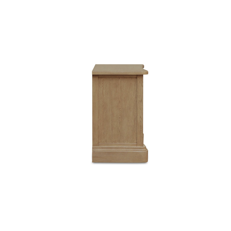 Clarence 3 - Drawer Nightstand, Brown