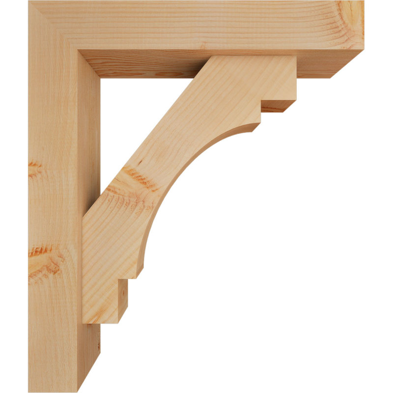 Support Merced Block avec support décalé, 28 x 24, Sapin Douglas de l 5 1/2 po (lisse)