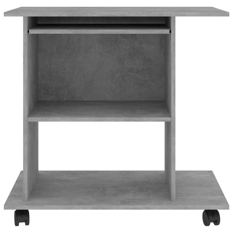 Bisceglia Computer Desk, Concrete Grey