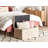 Sanatoga 72cm Wide Tufted Rectangle Solid Colour Ottoman with Storage