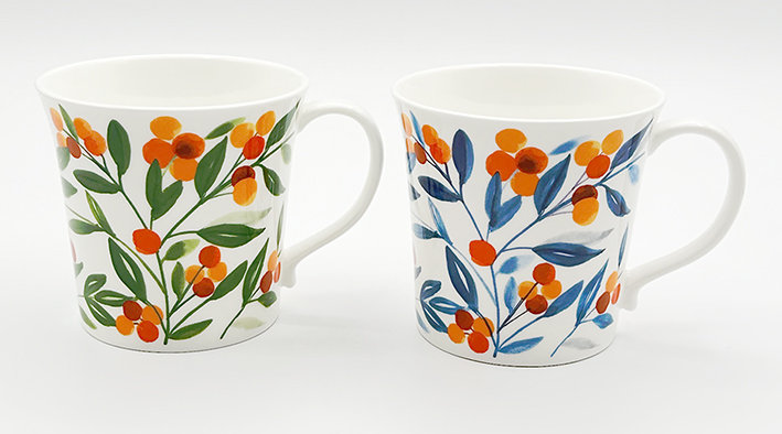 Fine Bone China Coffee Mug