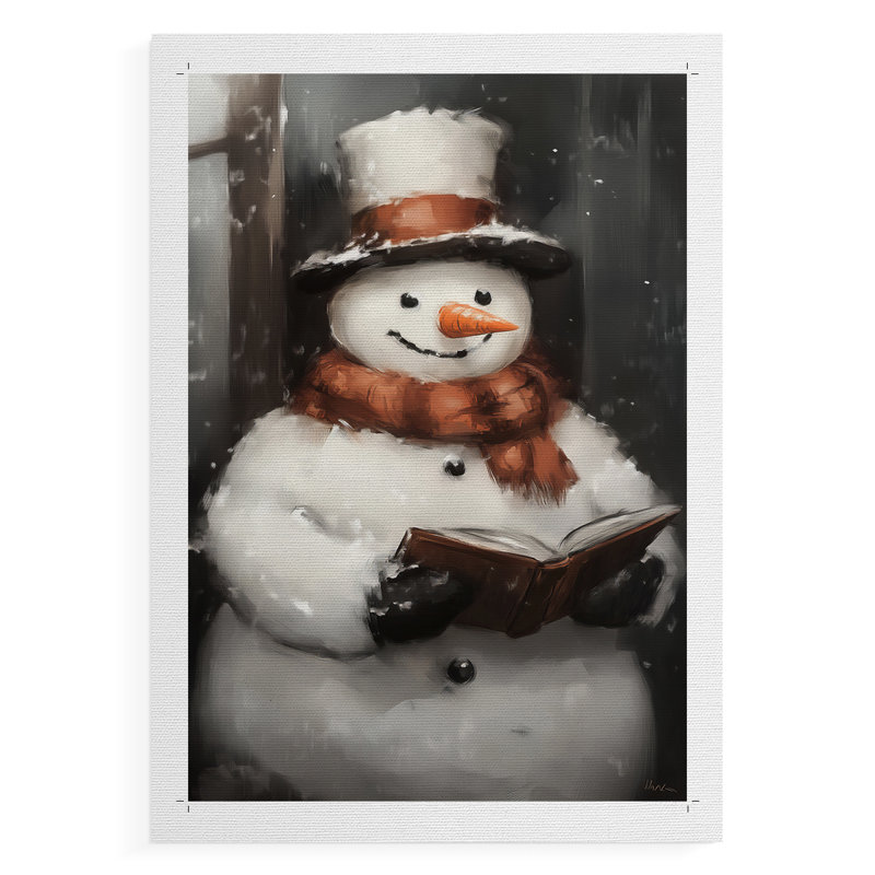 Art des Fêtes de Noël - Série 2-CCGLXI - Impression sur toile seulement - NON-CADRE