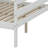Wood Twin XL Over Queen Bunk Bed With Ladder